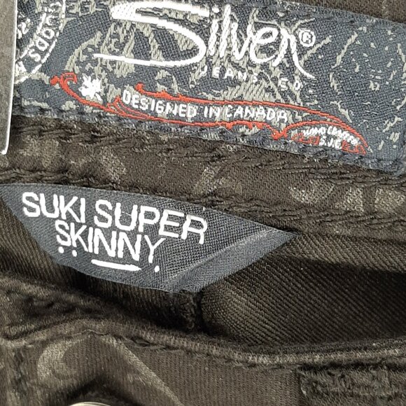 BRAND NEW!! Silver Jeans Co SUKI SUPER SKINNY MSRP $88 - Picture 13 of 16